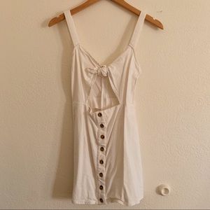 Linen Mini Dress